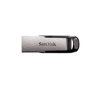 Memoria USB Pen Drive 128GB USB3.0 SANDISK ULTRA FLAIR PLATA
