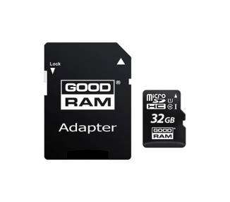 Memoria USB MEM MICRO SD 32GB GOODRAM M1AA CL10 UHS-I+ADAPT