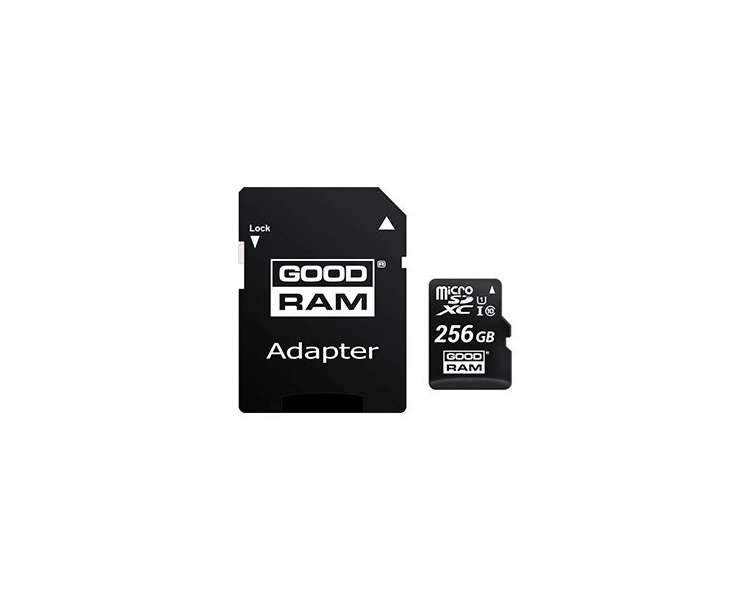 Memoria USB MEM MICRO SD 256GB GOODRAM M1AA CL10 UHS-I+ADAPT