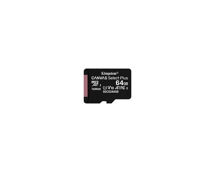 Memoria USB MEM MICRO SDXC 64GB KINGSTON CANVAS SELECT