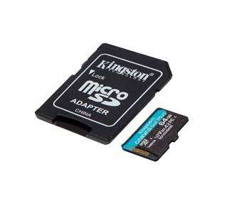 Memoria USB MEM MICRO SDXC 64GB KINGSTON CANVAS GO UHS-I CL10