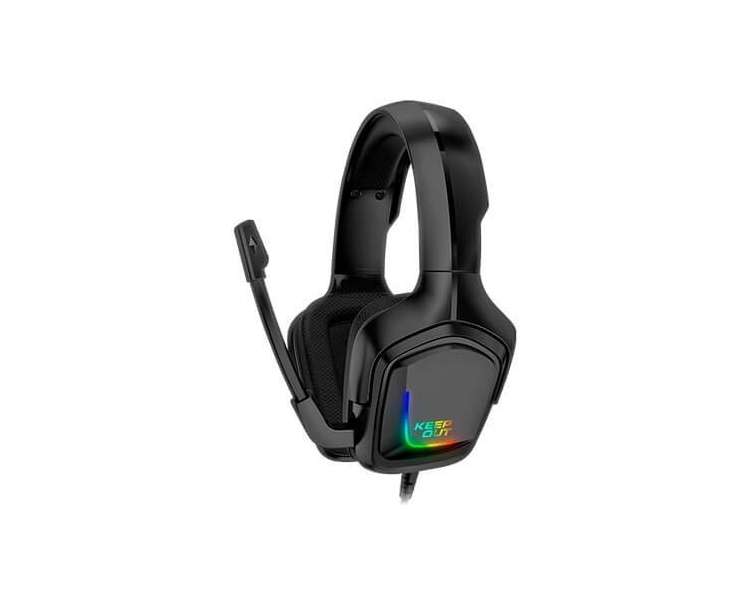 AURICULARES MICRO KEEP OUT GAMING HX601 NEGRO