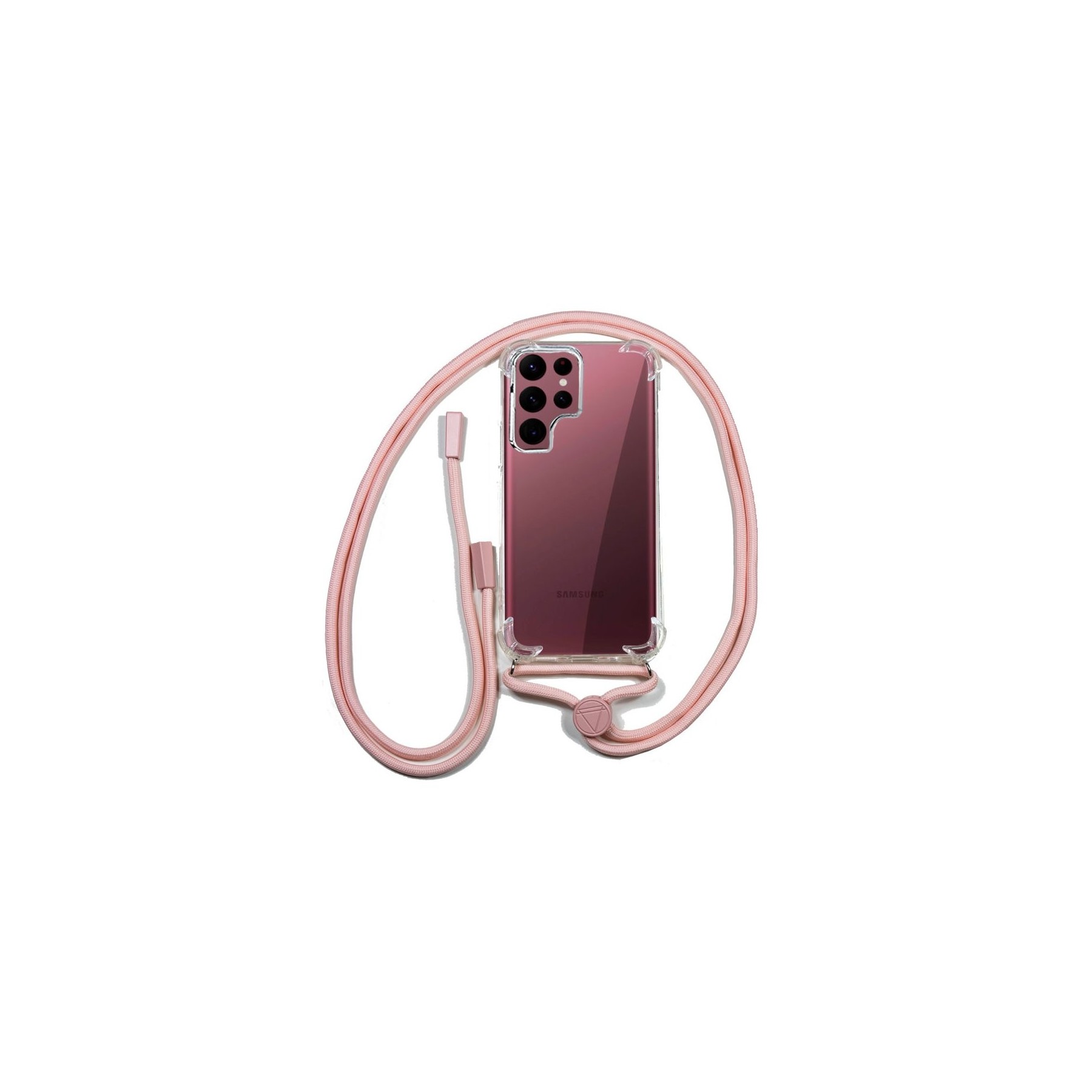 Carcasa COOL para Samsung S908 Galaxy S22 Ultra Cordón Rosa