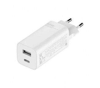 CARGADOR USB XIAOMI MI 65W GAN 1XUSB(A) 1XTIPO-C