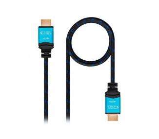 Cable HDMI 2.0 Premium (A) a HDMI (A) Nanocable 1M