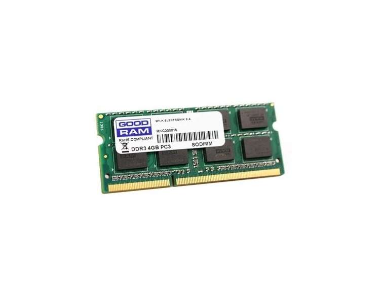MODULO MEMORIA RAM S/O DDR3 4GB 1333MHz GOODRAM