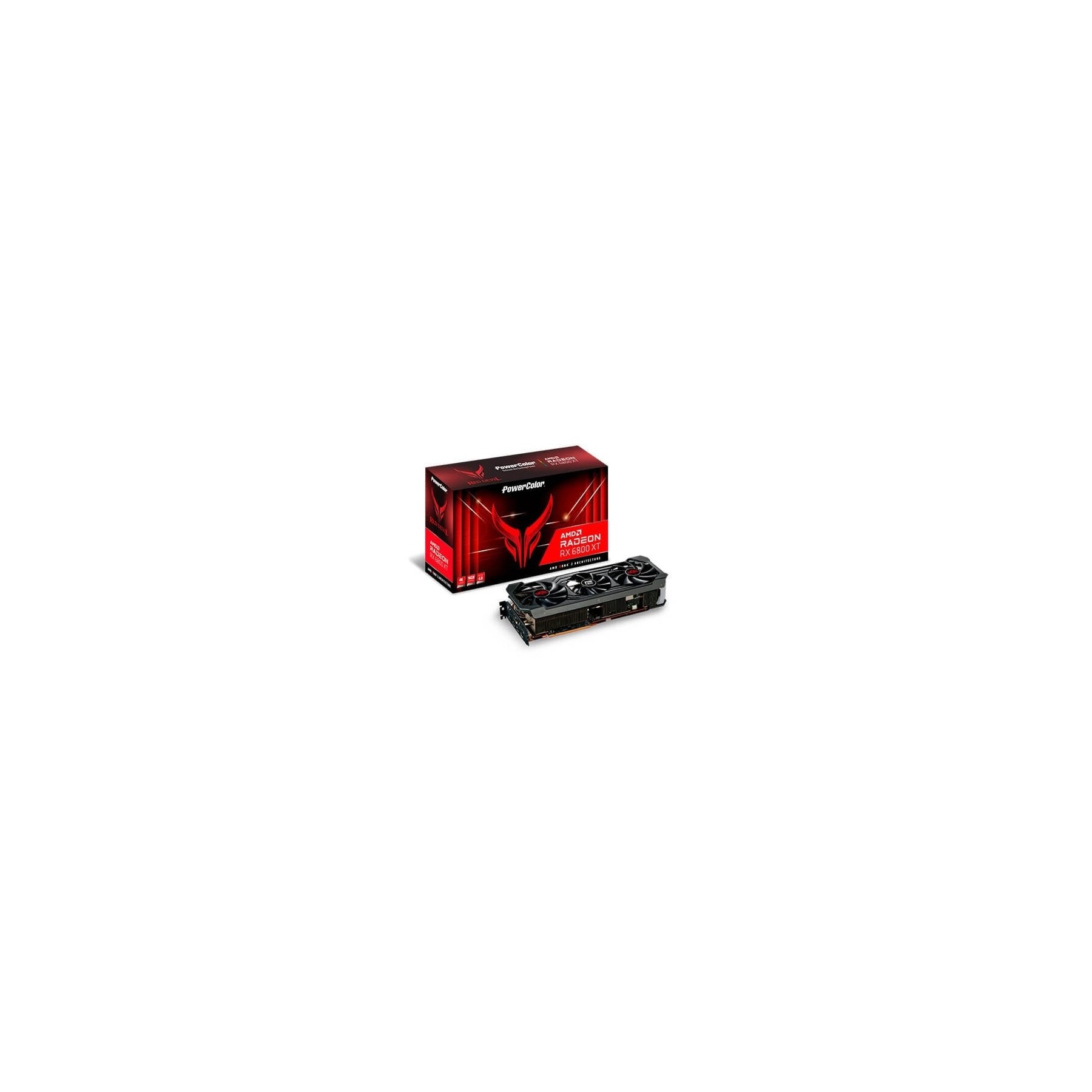 TARJETA GRÁFICA POWERCOLOR RX 6800XT 16GB GDDR6 RED DEVIL