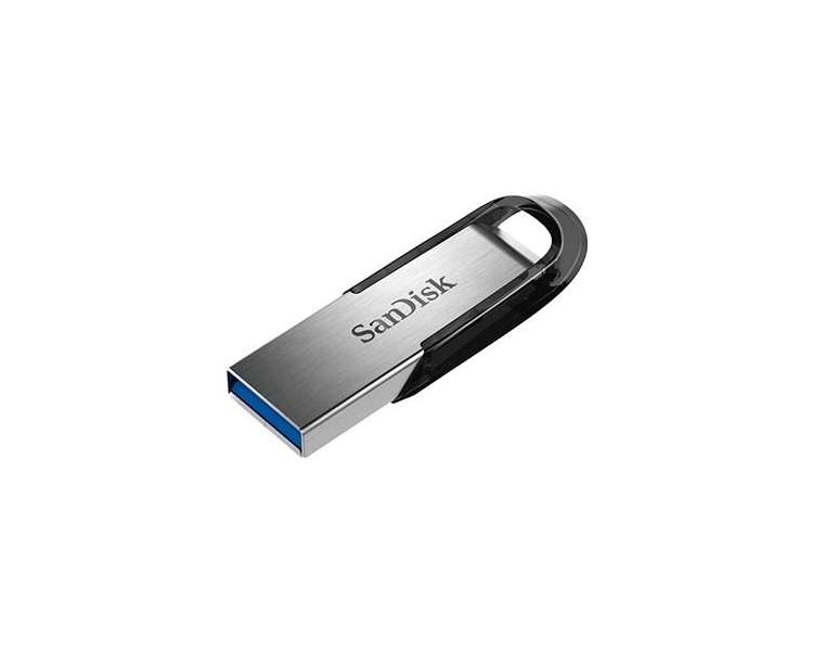 Memoria USB Pen Drive 64GB USB3.0 SANDISK ULTRA FLAIR PLATA