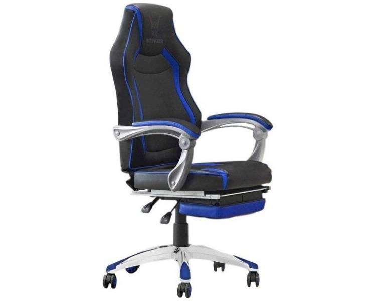Silla gaming woxter stinger station rx/ azul y negra
