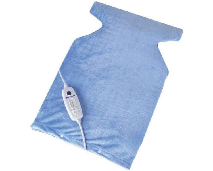 Manta eléctrica cervical orbegozo ahc-4150/ azul