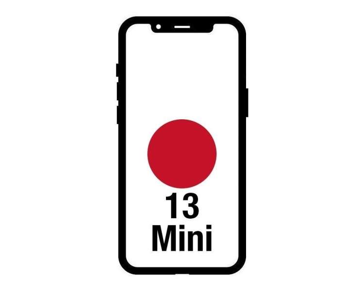 Smartphone apple iphone 13 mini 128gb/ 5.4'/ 5g/ rojo