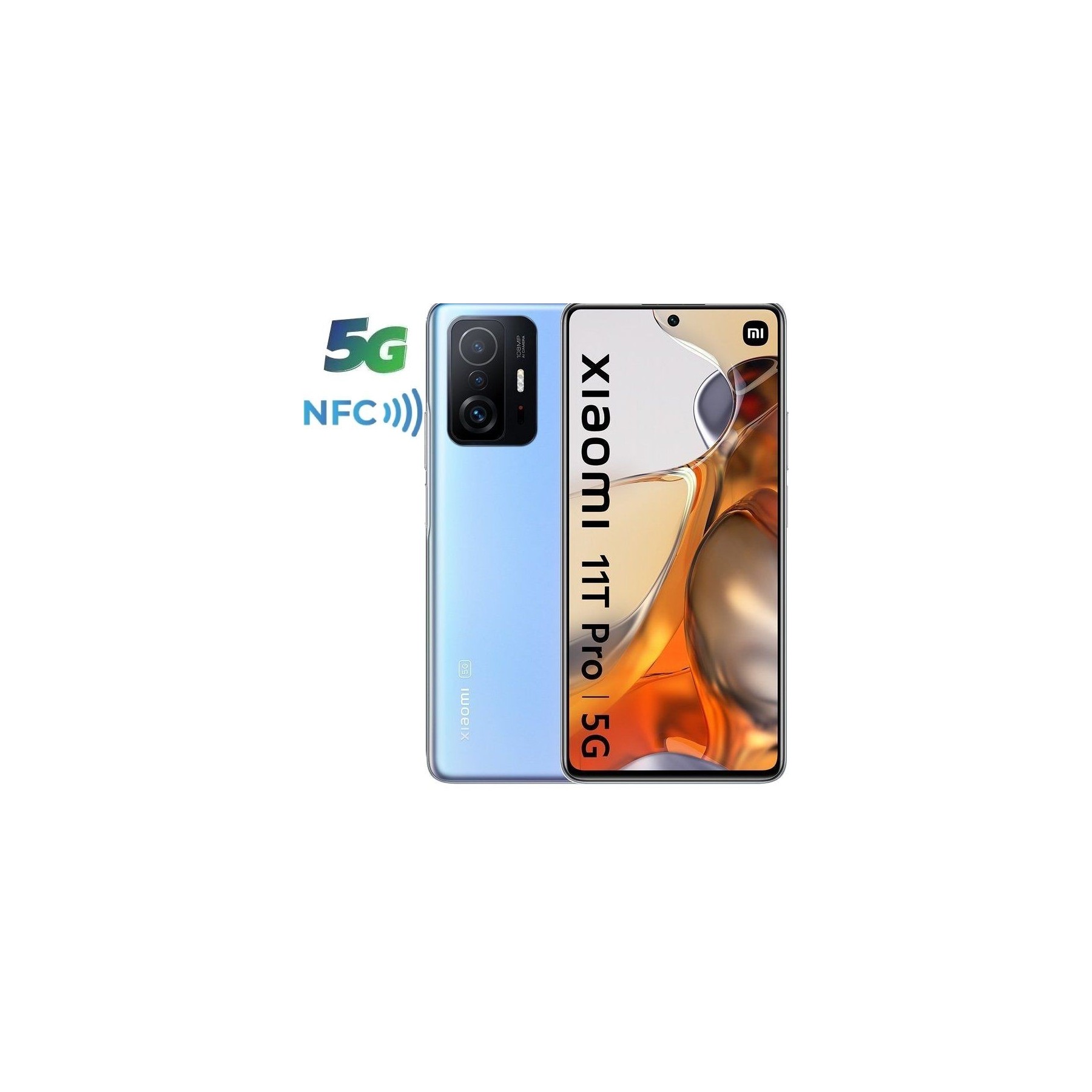 Smartphone Xiaomi Mi 11T Pro 8GB 256GB 6.67" 5G Azul Celestial