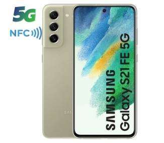 Smartphone samsung galaxy s21 fe 6gb/ 128gb/ 6.4'/ 5g/ verde oliva