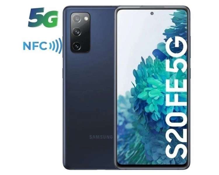 Smartphone Samsung Galaxy S20 Fe 6GB 128GB 6.5" 5G Azul Marino Nube