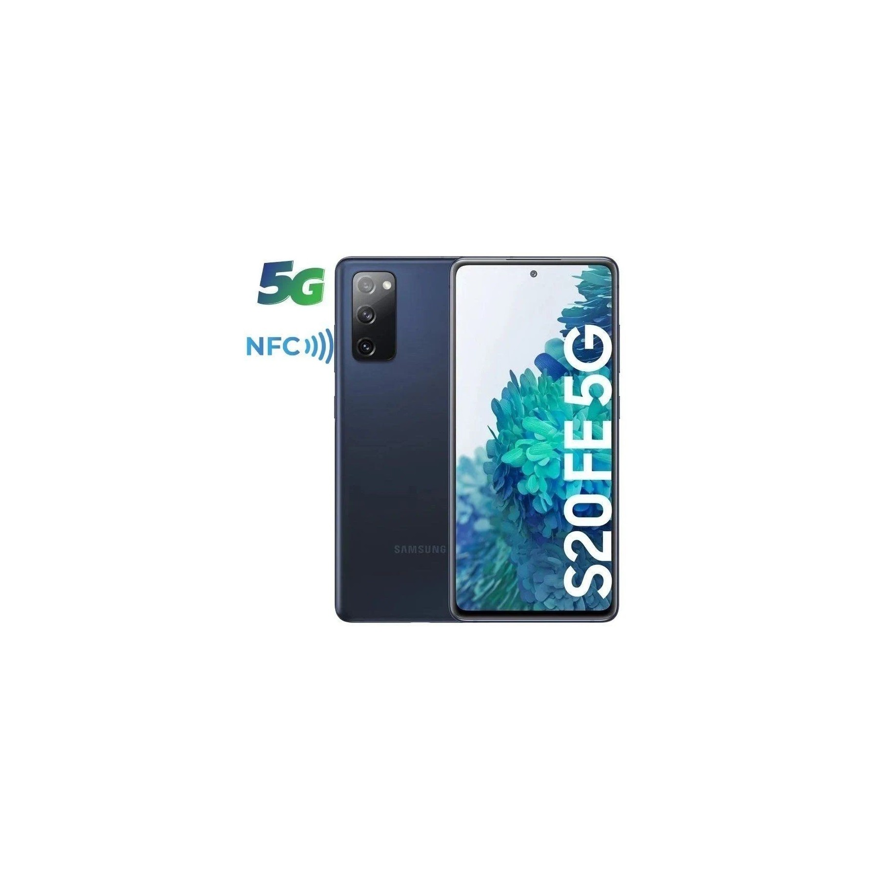 Smartphone Samsung Galaxy S20 Fe 6GB 128GB 6.5" 5G Azul Marino Nube