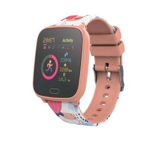 Smartwatch forever igo jw-100/ notificaciones/ frecuencia cardíaca/ naranja