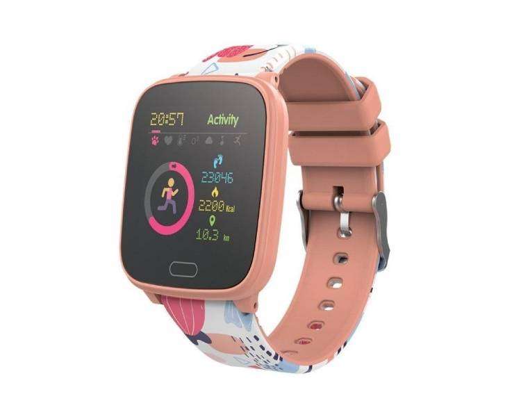 Smartwatch forever igo jw-100/ notificaciones/ frecuencia cardíaca/ naranja