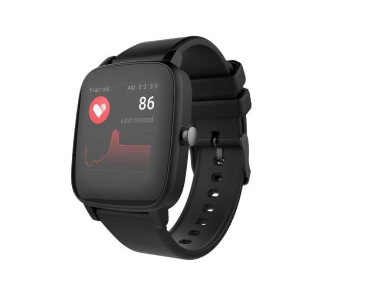 Smartwatch forever igo pro jw-200/ notificaciones/ frecuencia cardíaca/ negro