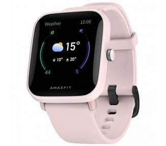 Smartwatch huami amazfit bip u pro/ notificaciones/ frecuencia cardíaca/ gps/ rosa
