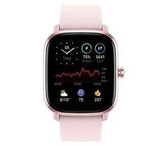 Smartwatch huami amazfit gts 2 mini/ notificaciones/ frecuencia cardíaca/ rosa flamenco