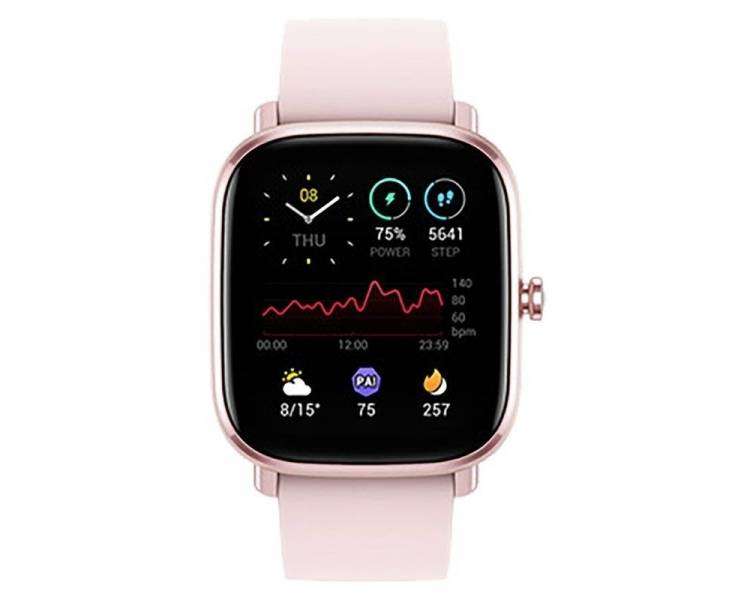 Smartwatch huami amazfit gts 2 mini/ notificaciones/ frecuencia cardíaca/ rosa flamenco