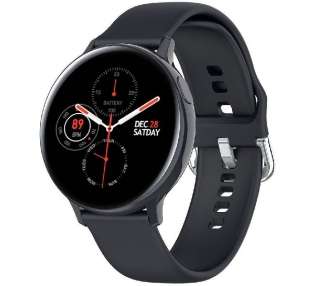 Smartwatch innjoo lady eqis r/ notificaciones/ frecuencia cardíaca/ negro