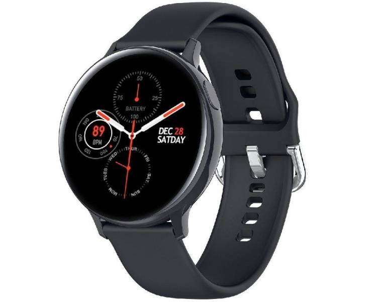 Smartwatch innjoo lady eqis r/ notificaciones/ frecuencia cardíaca/ negro