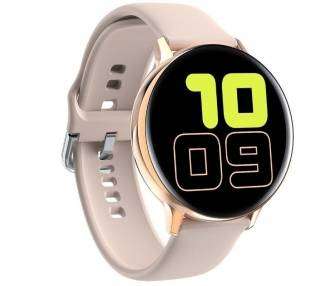 Smartwatch innjoo lady eqis r/ notificaciones/ frecuencia cardíaca/ oro rosa