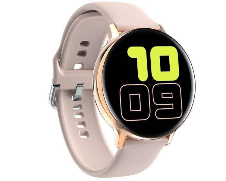 Smartwatch innjoo lady eqis r/ notificaciones/ frecuencia cardíaca/ oro rosa