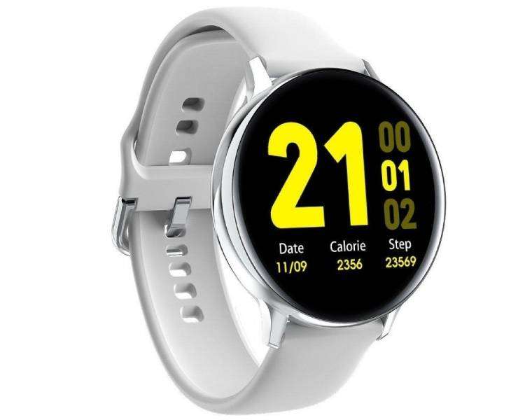 Smartwatch innjoo lady eqis r/ notificaciones/ frecuencia cardíaca/ plata