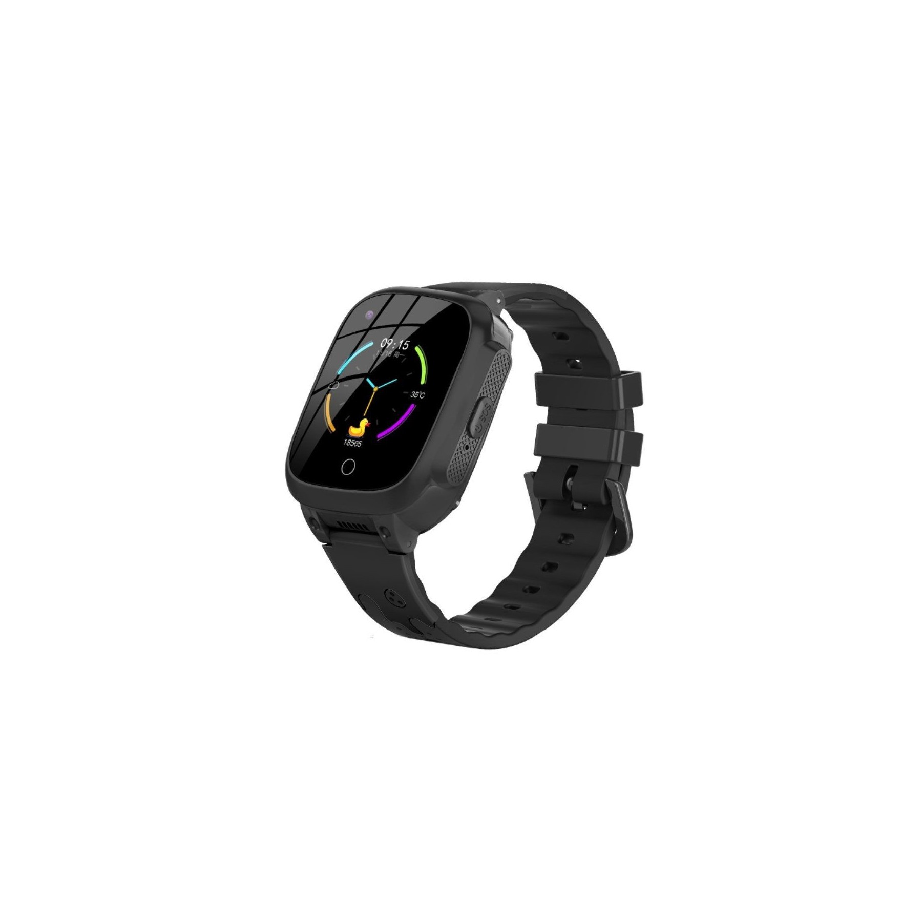 Reloj con localizador para niños innjoo kids watch 4g/ negro