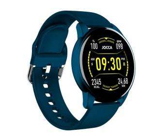 Smartwatch jocca 2049/ notificaciones/ frecuencia cardíaca/ azul