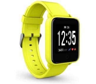 Smartwatch spc smartee feel 9630y/ notificaciones/ amarillo