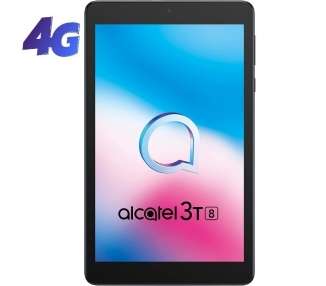 Tablet alcatel 3t 8 2021 8'/ 2gb/ 32gb/ 4g/ negra