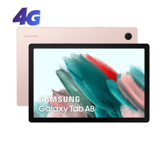 Tablet samsung galaxy tab a8 10.5'/ 4gb/ 64gb/ 4g/ rosa