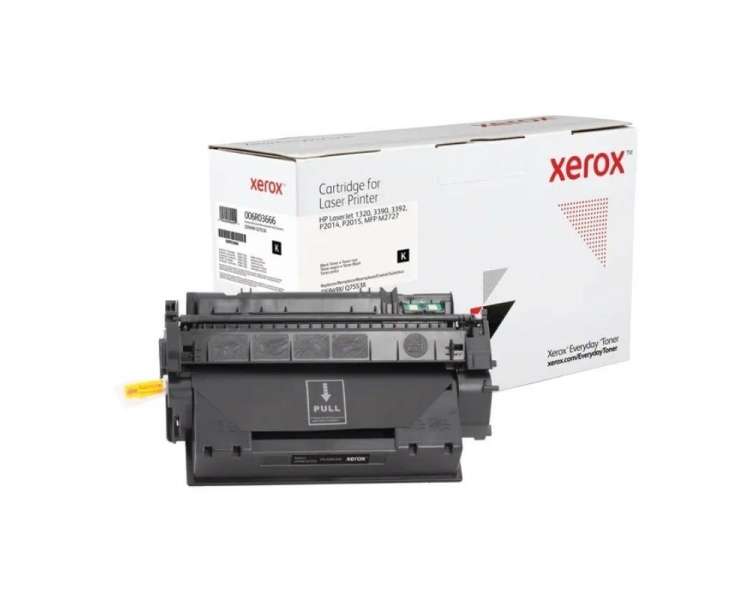 Tóner xerox 006r03666 compatible con hp q5949x/q7553x/ 6000 páginas/ negro
