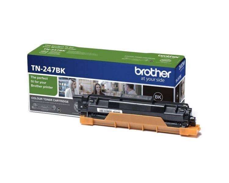 Tóner original brother tn-247bk alta capacidad/ negro