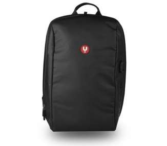 Mochila monray backpack delish para portátiles hasta 15,6'/ puerto usb/ negra