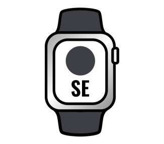 Apple watch se/ gps/ cellular/ 40 mm/ caja de aluminio en gris espacial/ correa deportiva negro medianoche