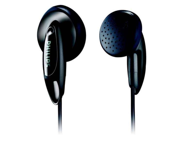 Auriculares intrauditivos philips she1350 jack 3.5/ negros