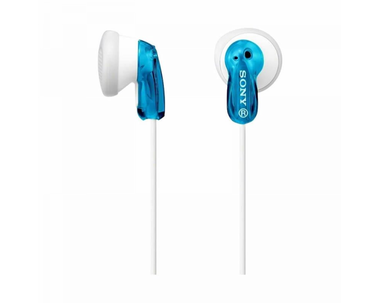 Auriculares intrauditivos sony mdr-e9lp/ jack 3.5/ azules