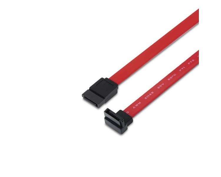 Cable sata aisens a130-0155/ sata macho - sata macho/ 0.5m/ rojo