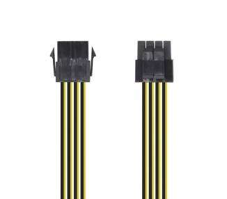 Cable de alimentación microprocesador aisens a131-0419/ molex -4+4 pin macho - molex 8 pin hembra/ 30cm