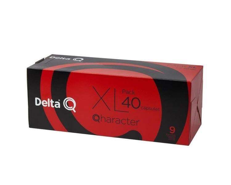 Cápsula delta qharacter para cafeteras delta/ caja de 40