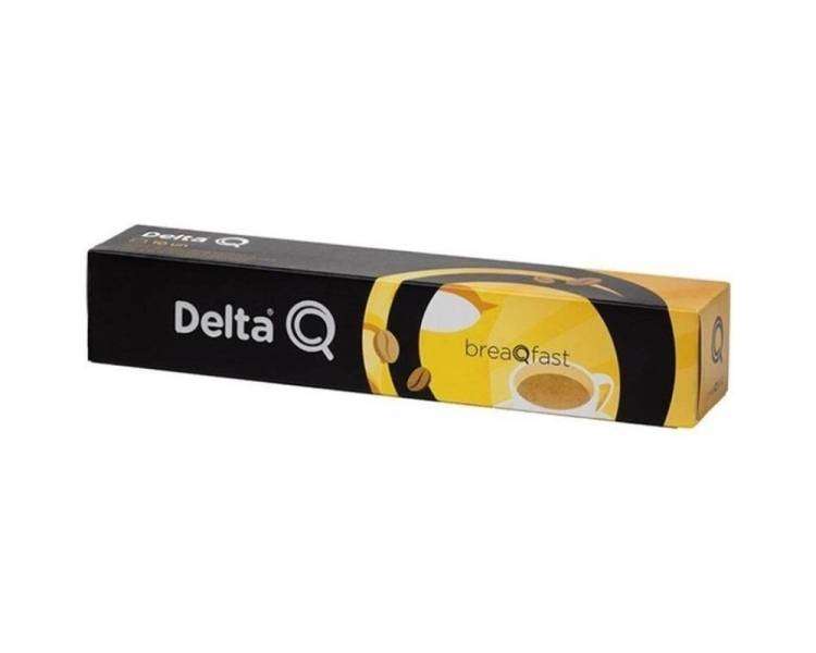 Cápsula delta breaqfast para cafeteras delta/ caja de 10