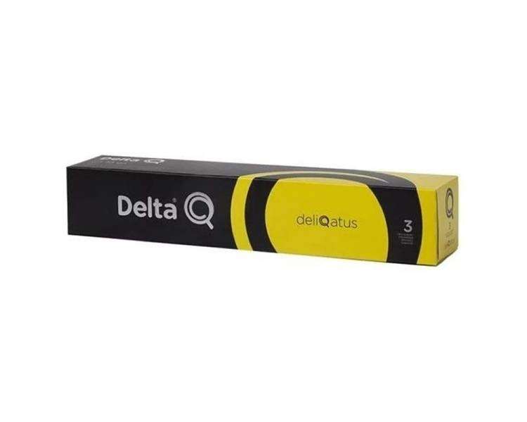 Cápsula delta deliqatus para cafeteras delta/ caja de 10