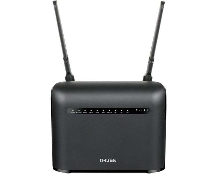 Router inalámbrico 4g d-link dwr-953v2 1200mbps/ 2 antenas/ wifi 802.11 ac/n/g/b