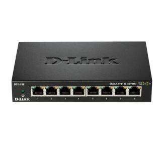 Switch d-link dgs-108 8 puertos/ rj-45 10/100/1000