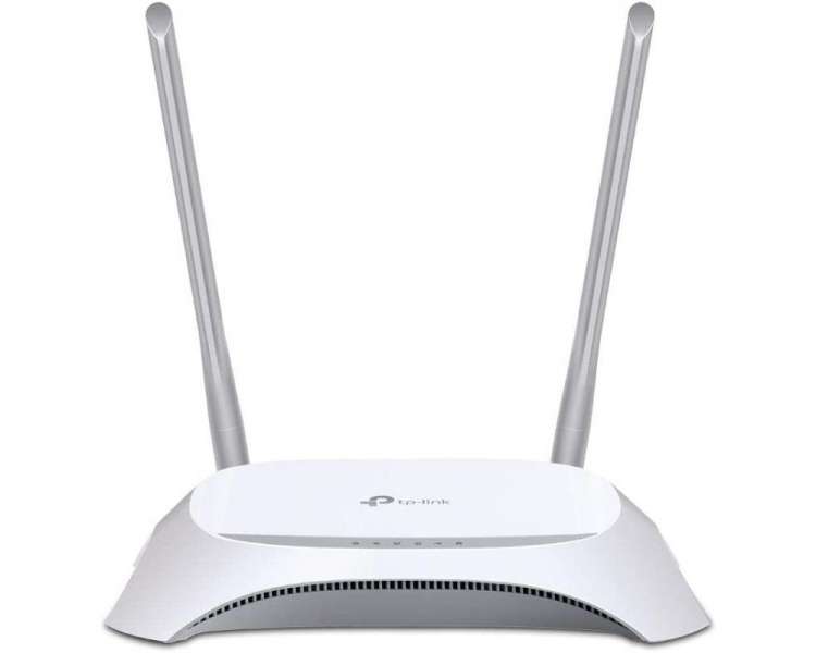 Router inalámbrico 4g tp-link mr3420 300mbps/ 2.4ghz/ 2 antenas 3dbi/ wifi 802.11n/g/b