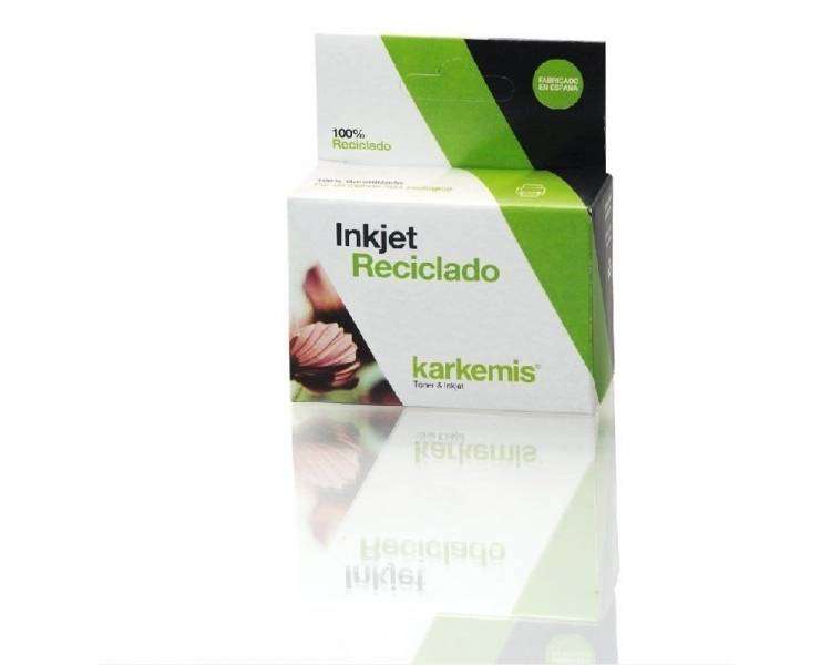 Cartucho de tinta reciclado Karkemis compatible con brother lc980-lc1100/ negro